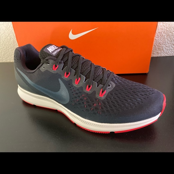 NIKE MENS AIR ZOOM PEGASUS 34 12.5 SNEAKER SHOES - Picture 6 of 15